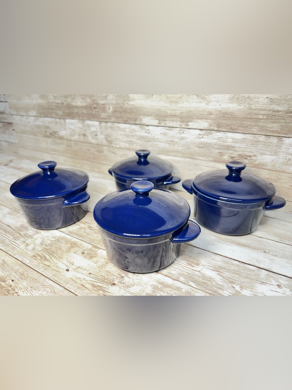Tools for Cooks Bake and Store Ramekin Navy Casserole Dishes Denmark